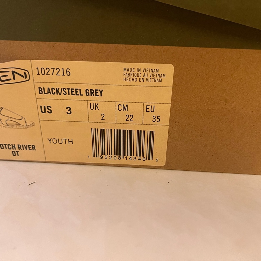 Keen Black and Gray Open-Toe Sandals - Picture 7 of 7